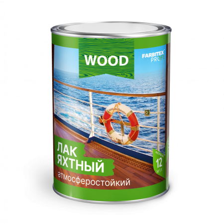 Лак ABC-Farben FARBITEX ПРОФИ, Good for Wood яхтный бесцветный 0,8 л матовый